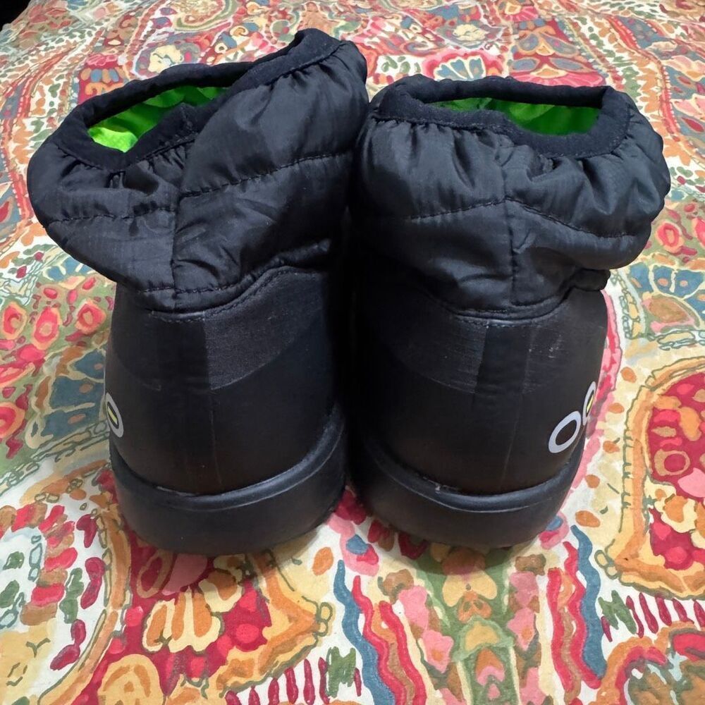 Oofos Oomg Nylon Low Bootie Recovery Ankle Boots - Women's size 10 - Picture 3 of 7
